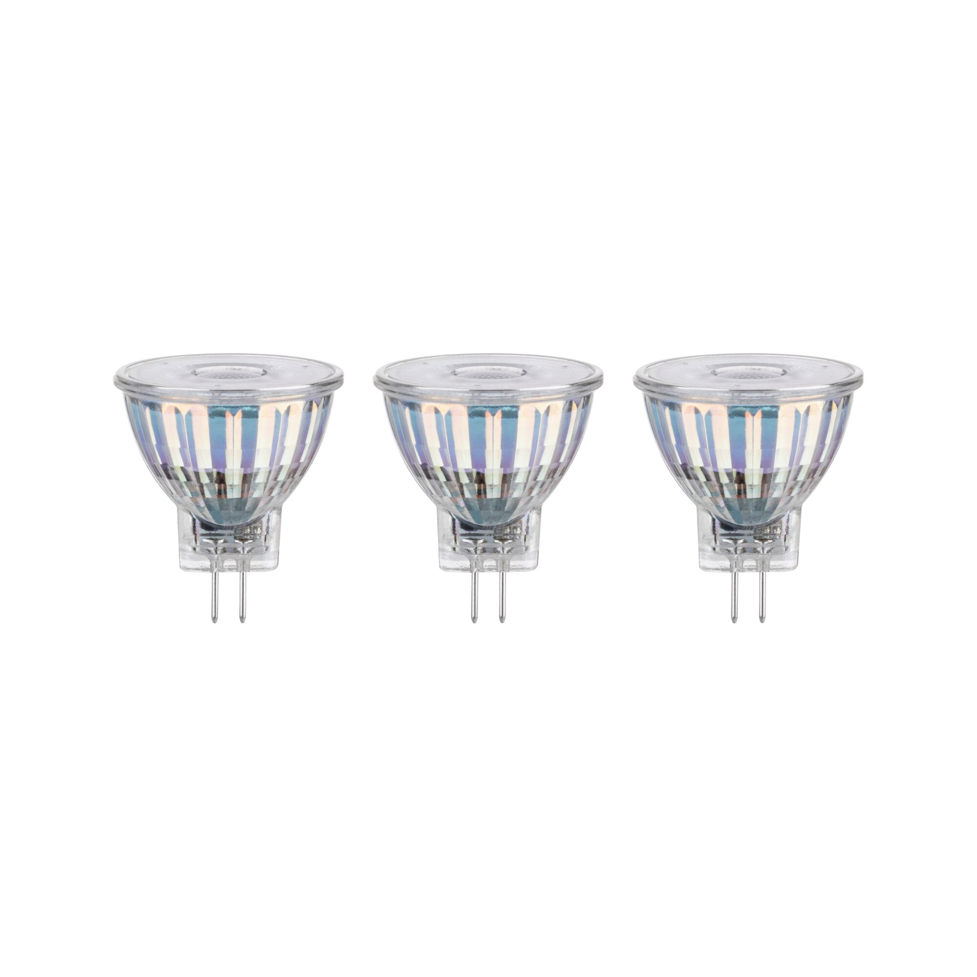Paulmann PAULMANN LED-Reflektorlampe GU4 4,2W weiß 291.40 2700K 345lm F Prisma 36° UC 12V