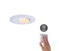 PAULMANN LED-Einbaustrahler 5,5W 1LED weiß Calla 929.98 2700-6500K weiß 360lm weiß matt