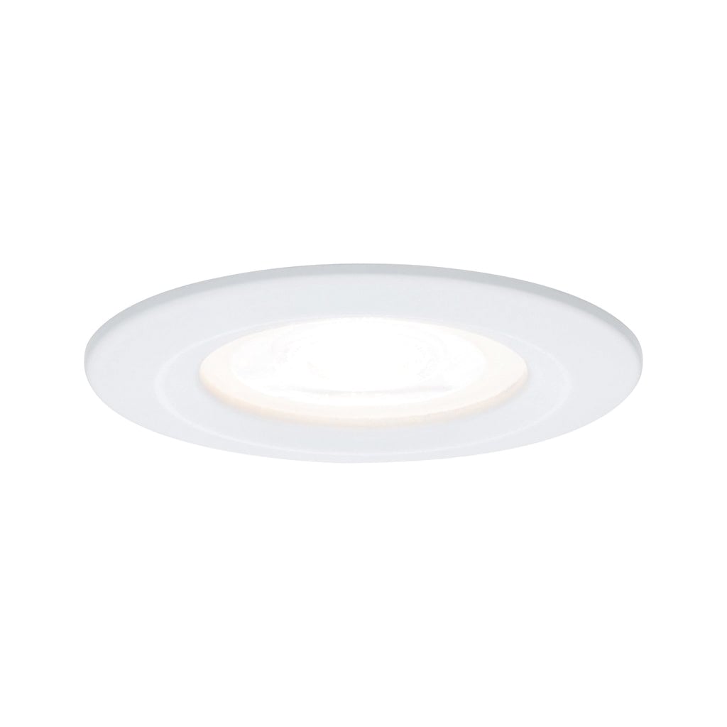 Paulmann PAULMANN LED-Einbaustrahler 7W dimmbar 1LED Nova 935.97 weiß 2700K weiß 460lm GU10 weiß