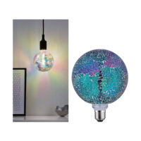 PAULMANN LED-Kugellampe E27 G125 5W weiß F Miracle Mosaic 287.49 2700K 470lm dimmbar