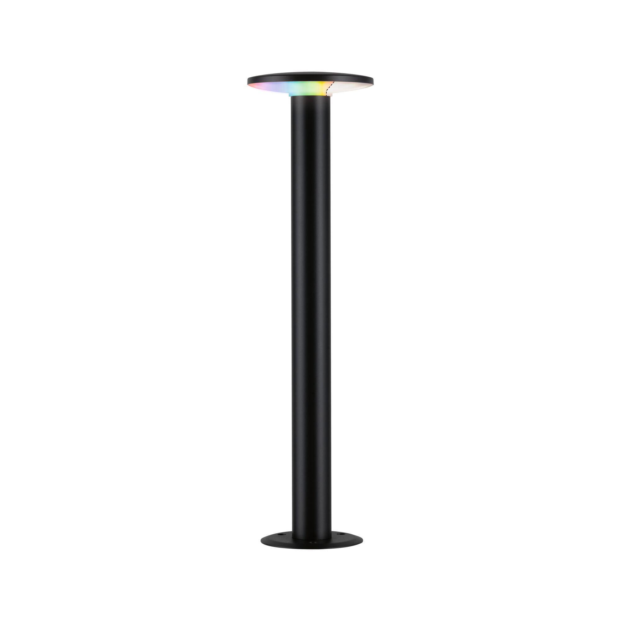 Paulmann PAULMANN LED-Pollerleuchte 7W IP44 200lm Plate 947.56 3000-6500K anthrazit Aluminium