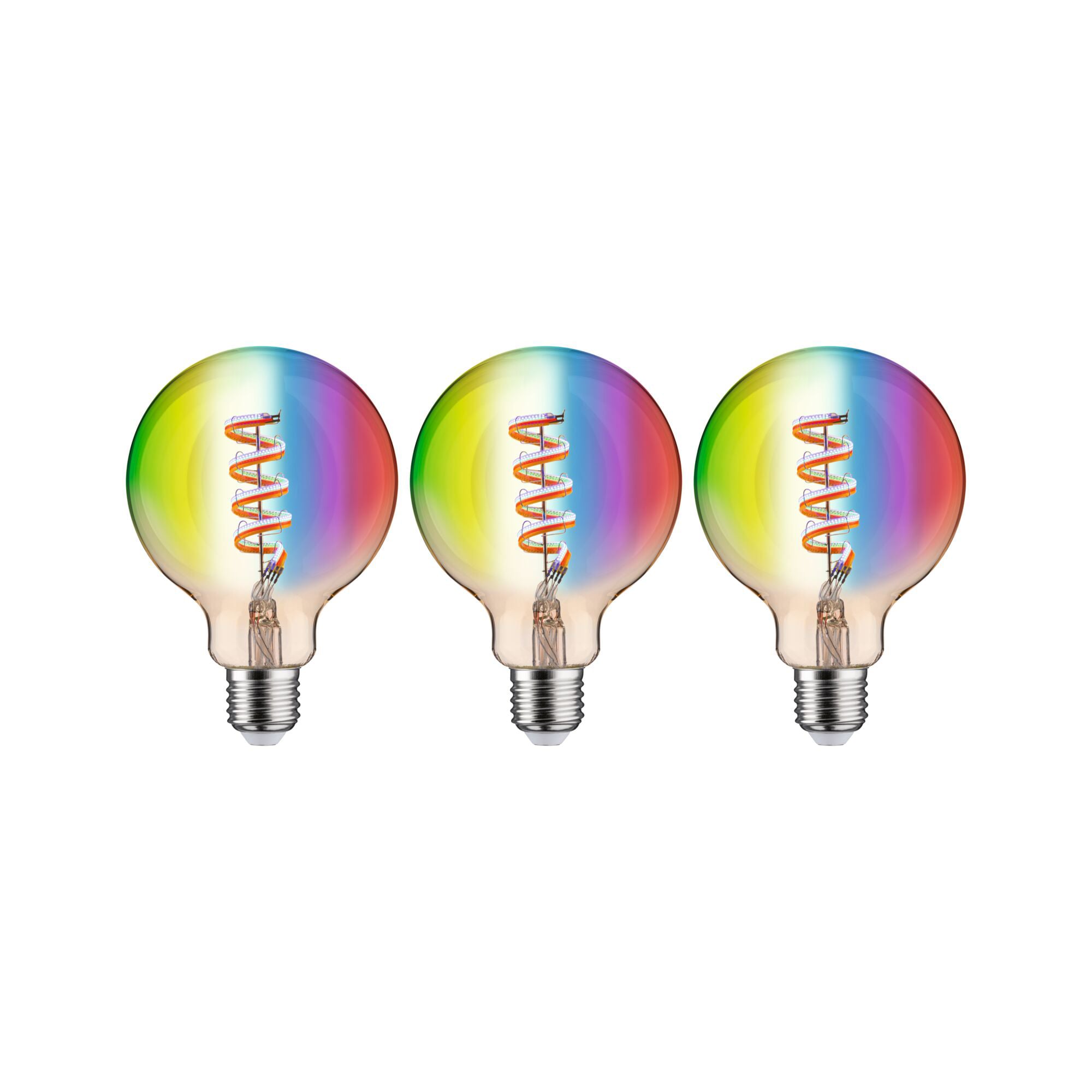 Paulmann PAULMANN LED-Kugellampe FM E27 G95 6,3W 291.65 2200-6500K rgbw 470lm G kl dimmbar