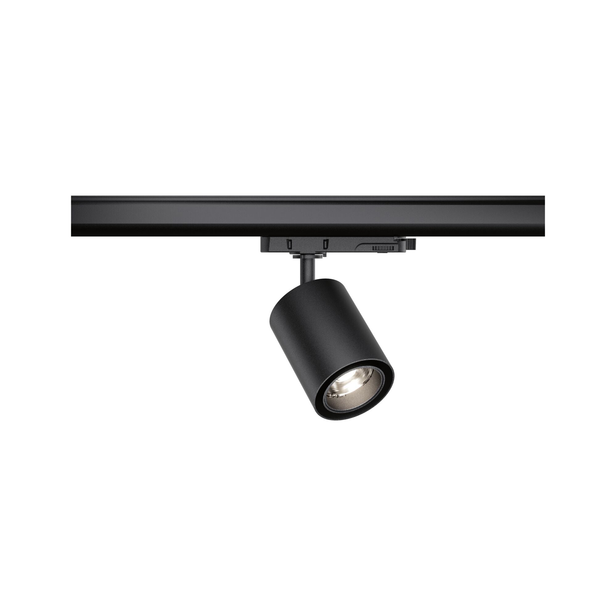Paulmann PAULMANN LED-Schienenstrahler 10W 1LED Kratos 965.60 schwarz 3000K weiß 1000lm schwarz matt