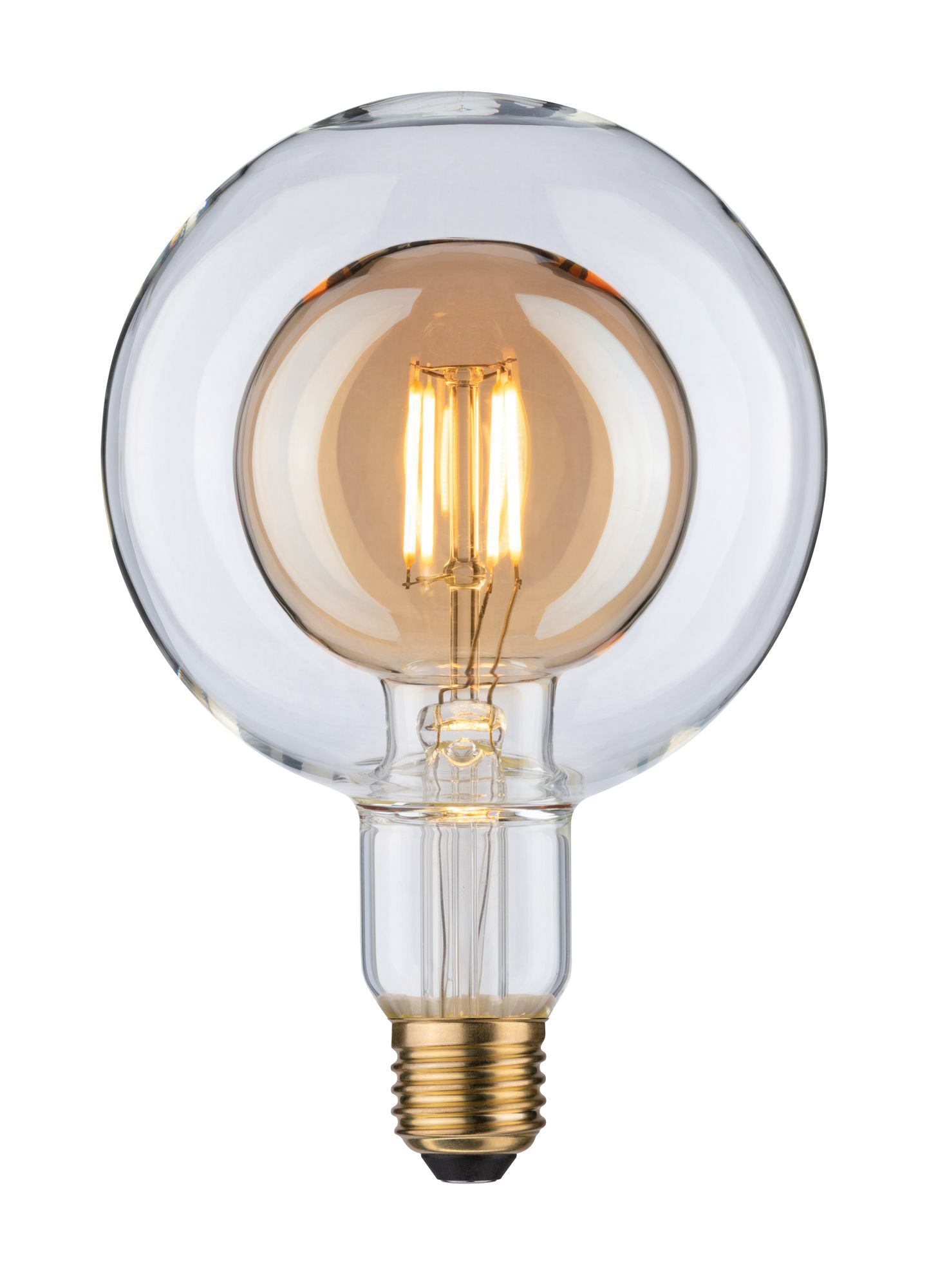 Paulmann PAULMANN LED-Kugellampe FM E27 G125 4W F 287.65 2700K weiß 400lm kl dimmbar AC 230V
