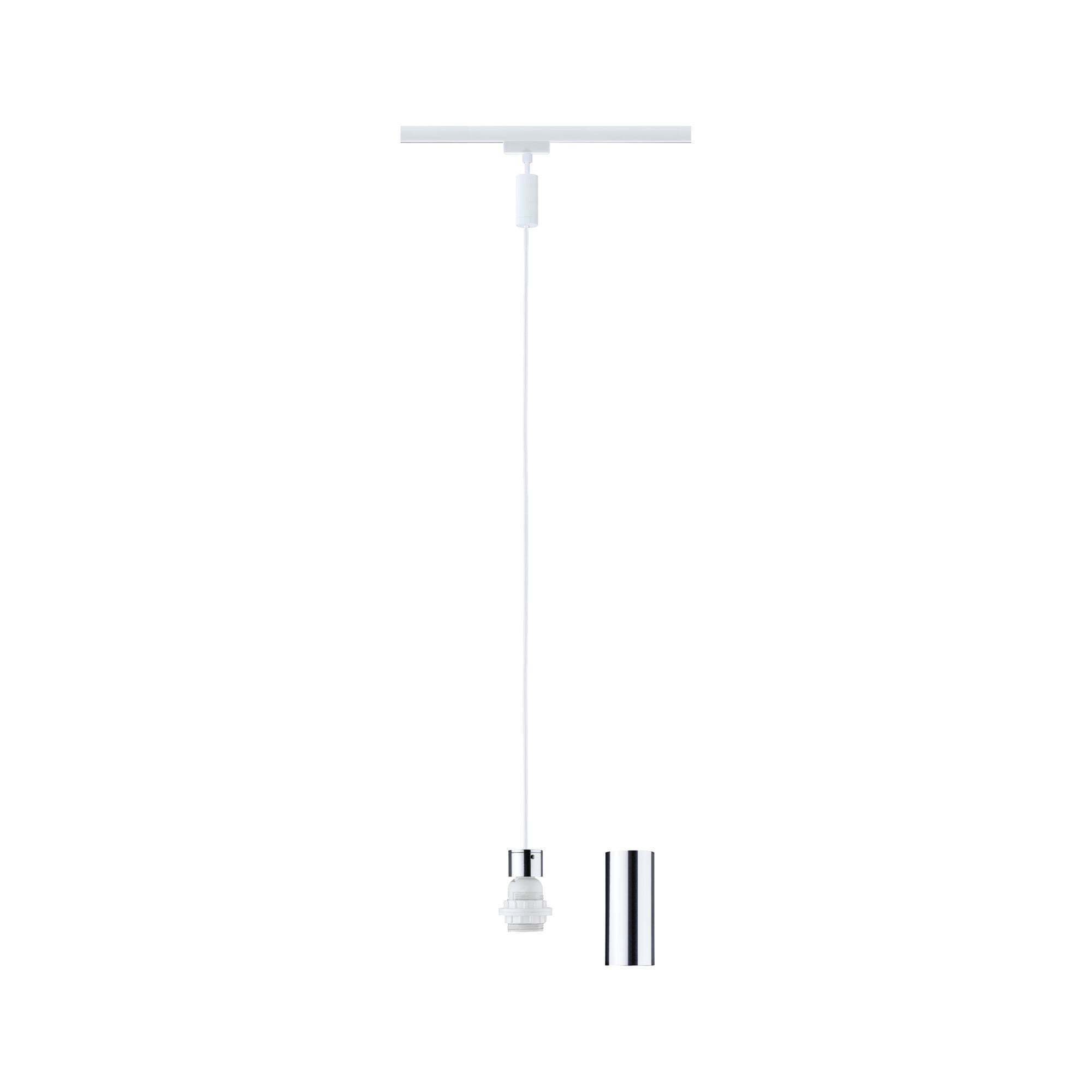 Paulmann PAULMANN LED-Pendelleuchte 1LED weiß E27 2EasyBasic 948.87 sym IP20