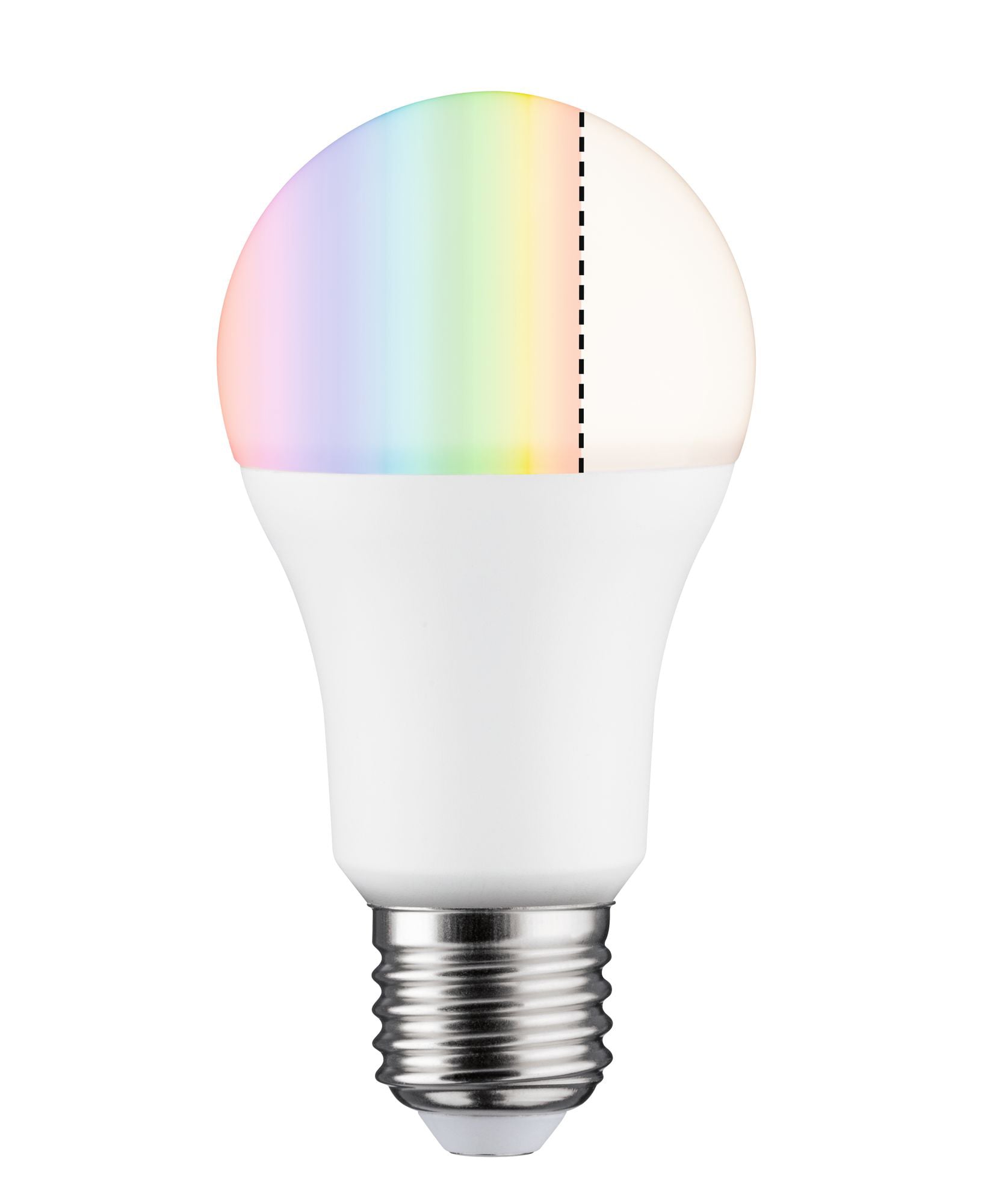 Paulmann PAULMANN LED-Lampe E27 A60 9W rgbw 806lm 501.24 F mattiert dimmbar AC Ø60x118mm 230V