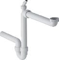 Geberit Geberit Rohrbogengeruchsverschluss für ein Spülbecken Abgang horizontal G1 1/2x50