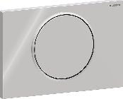 Geberit Geberit Sigma10 Betätigungsplatte, rund, Spül-Stopp-Spülung, chrom glänzend / chrom matt