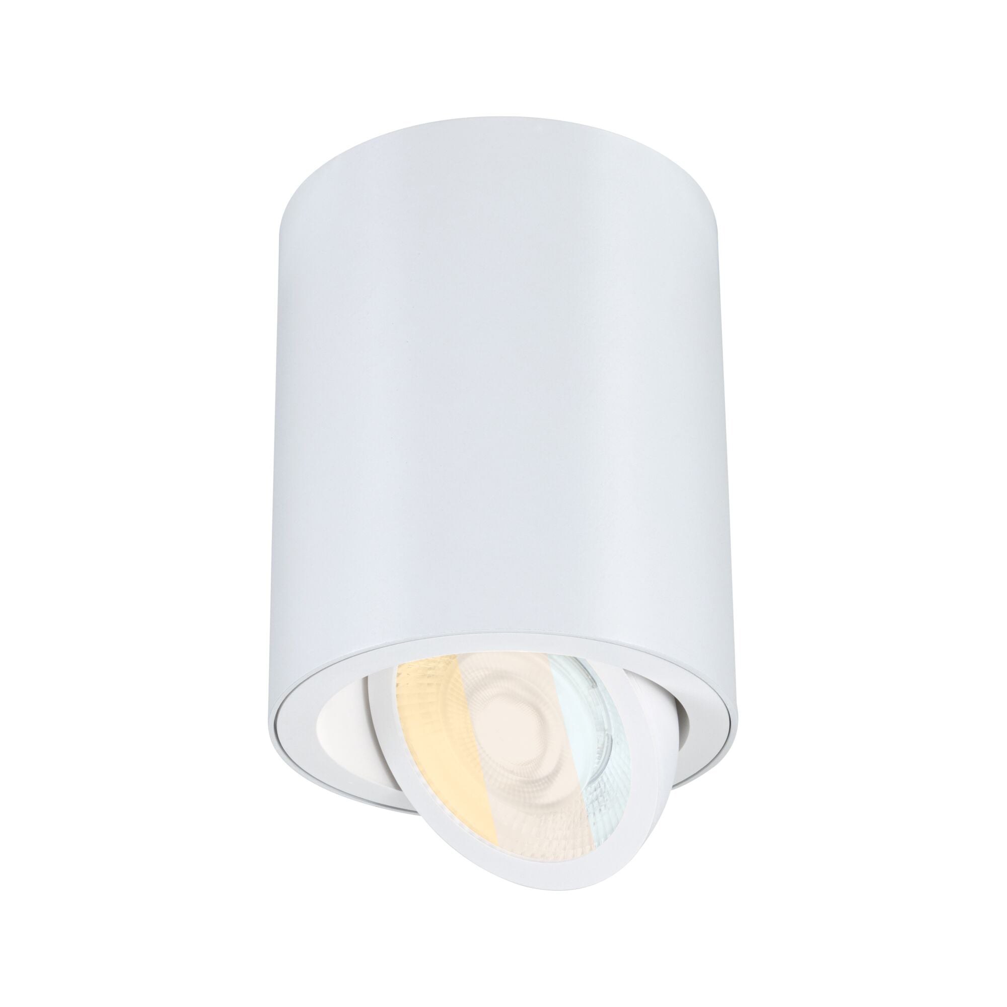 Paulmann PAULMANN LED-Anbaustrahler 5W 1LED weiß 714.43 2700-4000K 480lm weiß matt Aluminium IP44