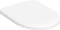 Geberit Geberit Renova WC-Sitz, Befestigung von oben, mit Absenkautomatik, Quick Release, weiß