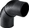 Geberit Geberit Silent-db20 Bogen 88,5° mit langem Schenkel d160