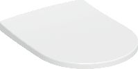 Geberit Geberit Acanto WC-Sitz mit Absenkautomatik, Quick Release, antibakteriell, weiß