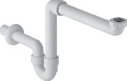 Geberit Geberit Rohrbogen-Geruchsverschluss Raumsparmodell für Waschtisch, Abgang horizontal, 5/4 Zoll x d40