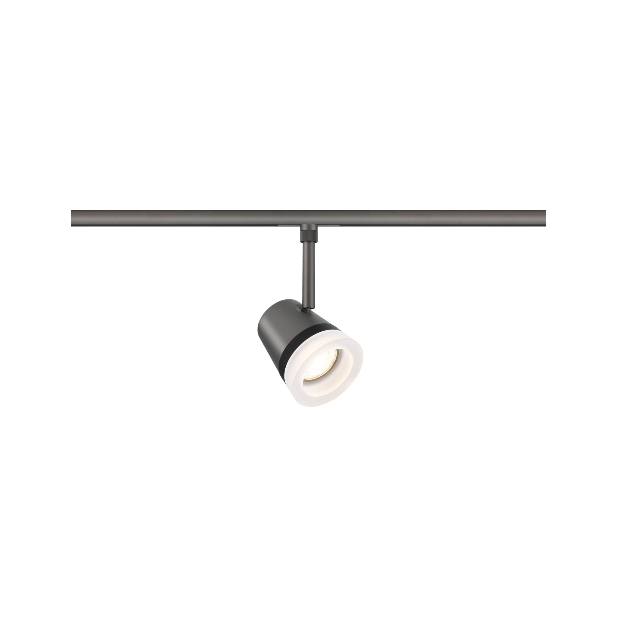 Paulmann PAULMANN LED-Schienenstrahler 10W 1LED Cone 958.12 ti GU10 ti matt Aluminium IP20