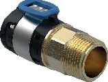 Geberit Geberit FlowFit Übergang mit Außengewinde Siliziumbronze d16-R1/2