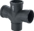 Geberit Geberit Silent-Pro Bogenabzweig 2-fach 87,5° d90/90/90
