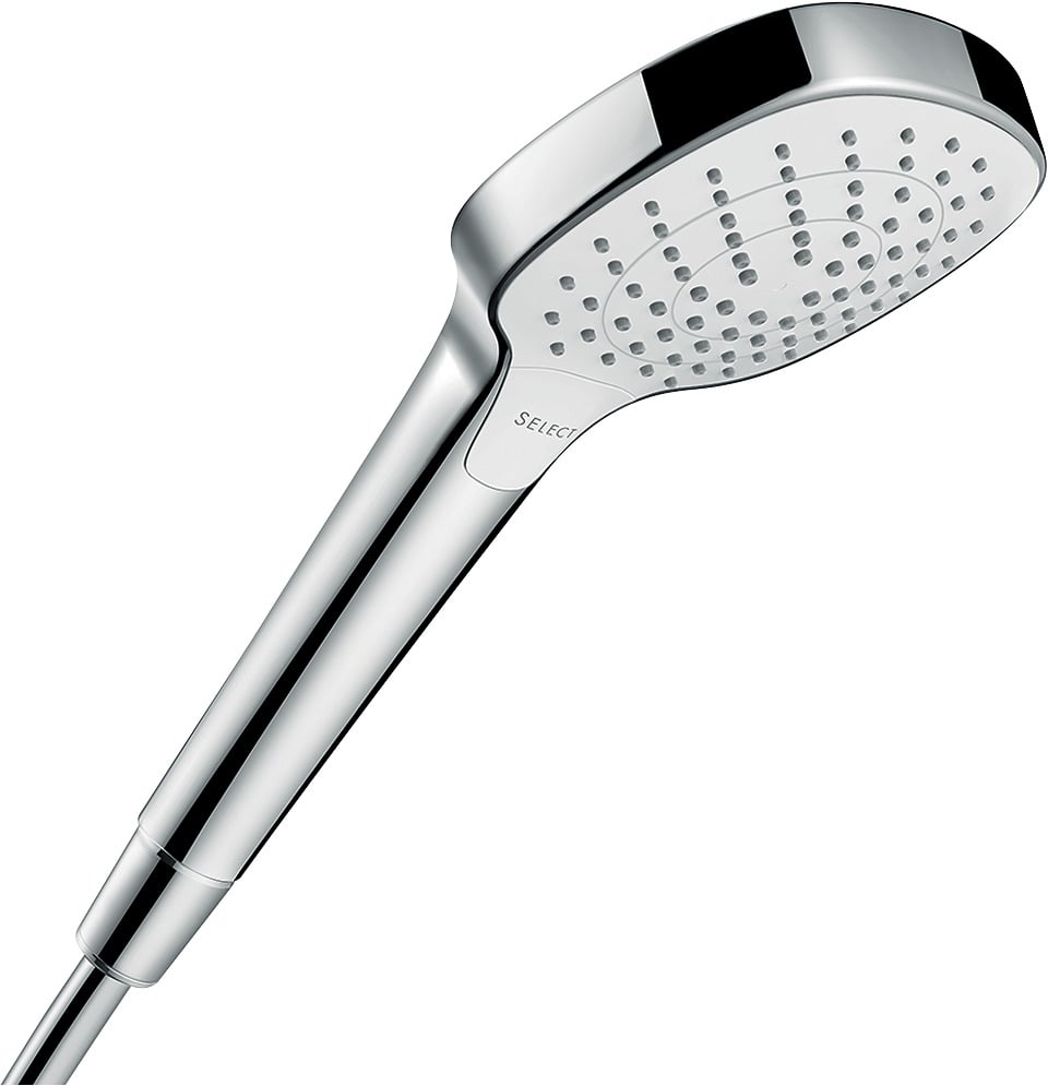 HANSGROHE Handbrause Croma Select E Vari EcoSmart weiss/chrom