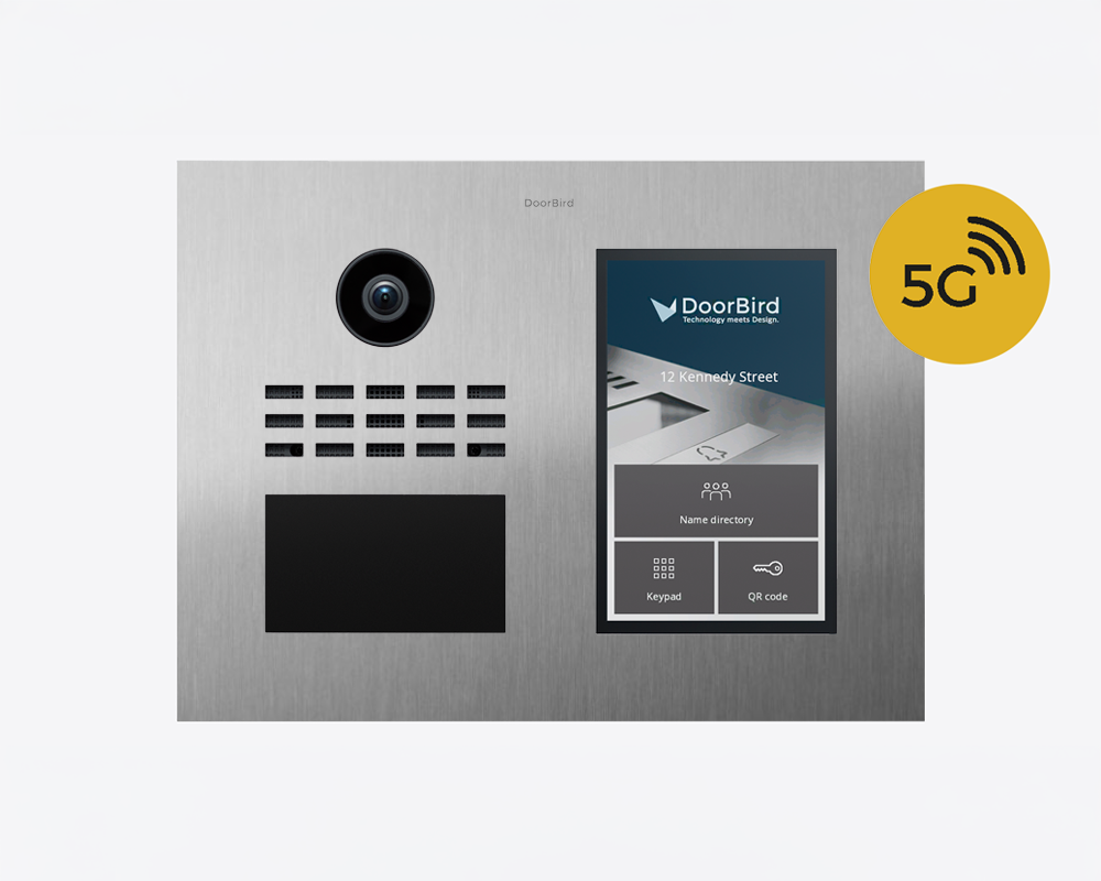 DoorBird D31TDH 5G IP Video Türsprechanlage – Edelstahl V2A