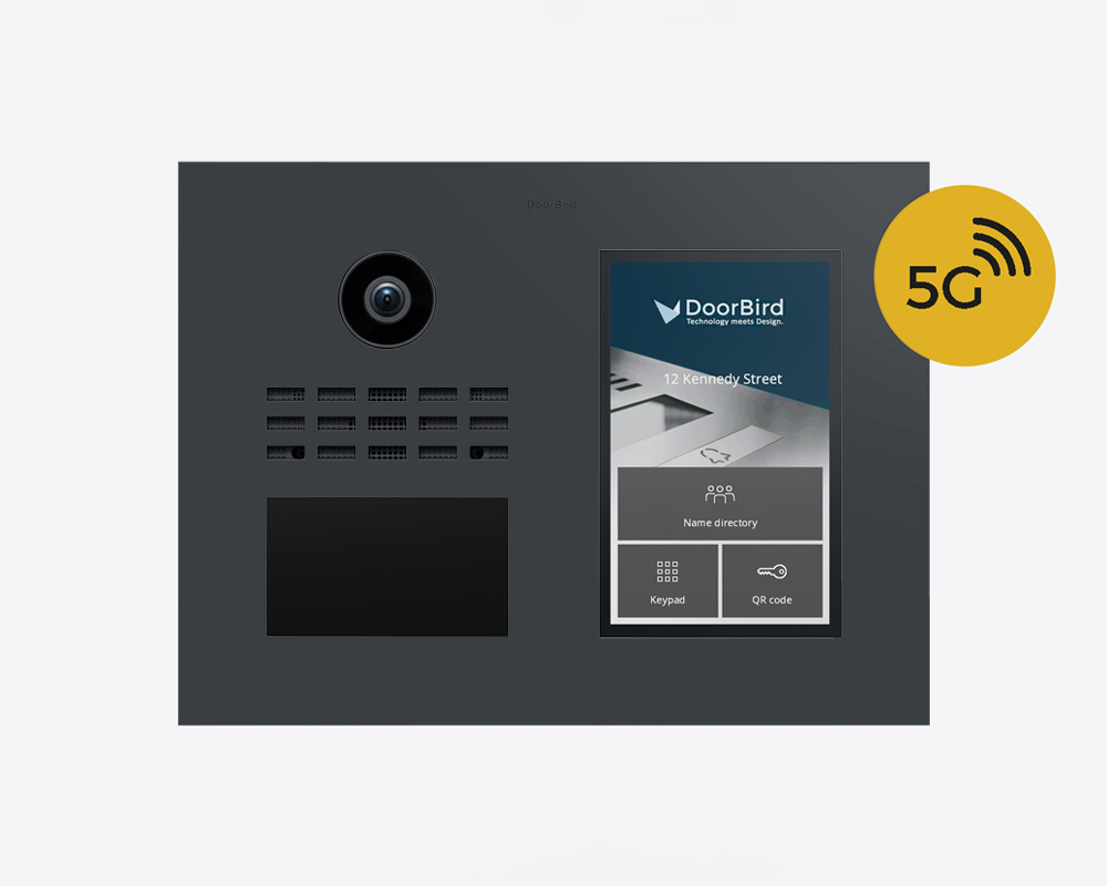 DoorBird D31TDH 5G IP Video T&uuml;rsprechanlage &ndash; RAL 7016