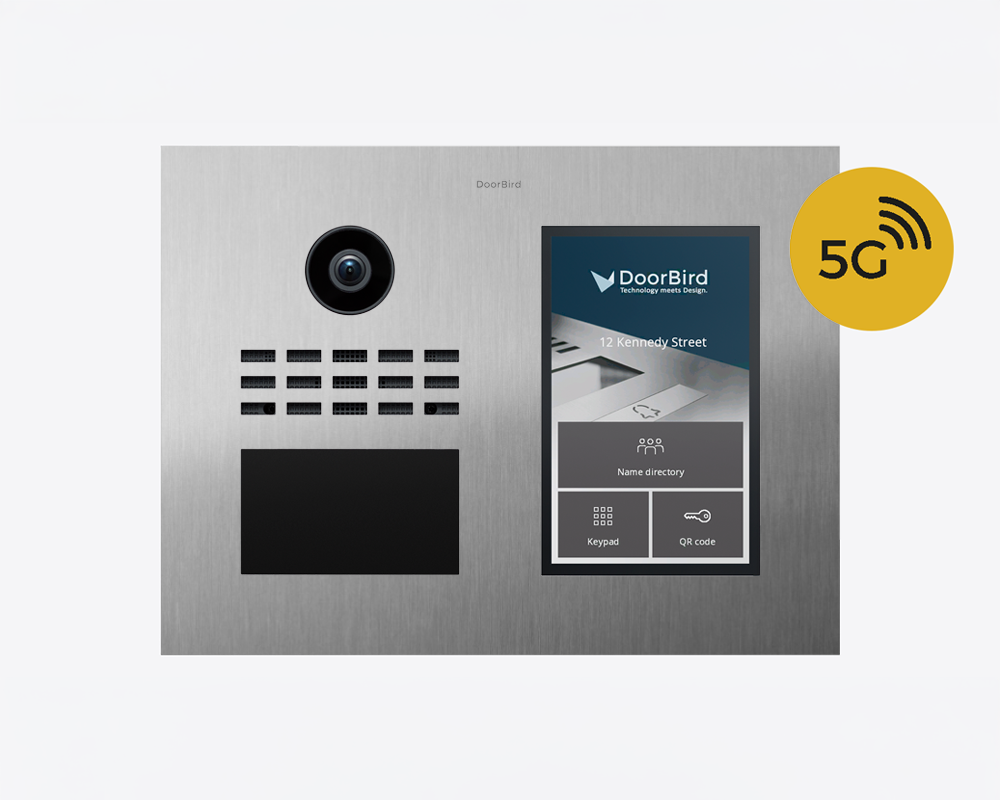 DoorBird D31TDH 5G IP Video Türsprechanlage – Edelstahl V4A