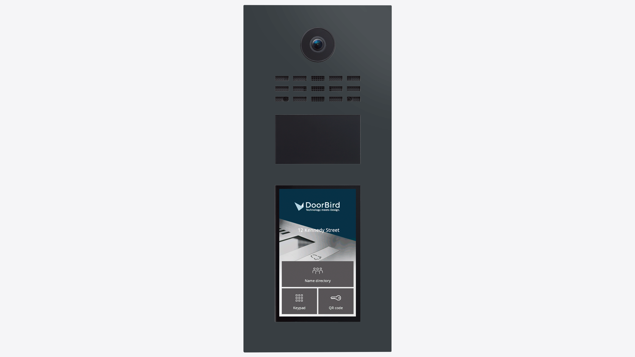DoorBird D31TDV IP Video Türsprechanlage – RAL 7016