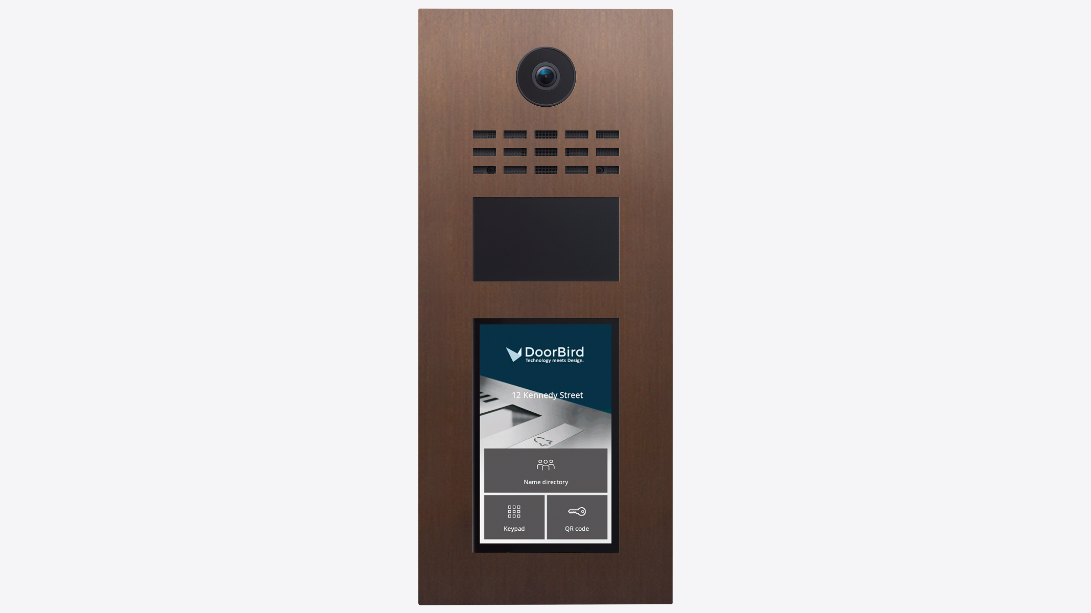 DoorBird D31TDV IP Video Türsprechanlage – Echte Baubronze