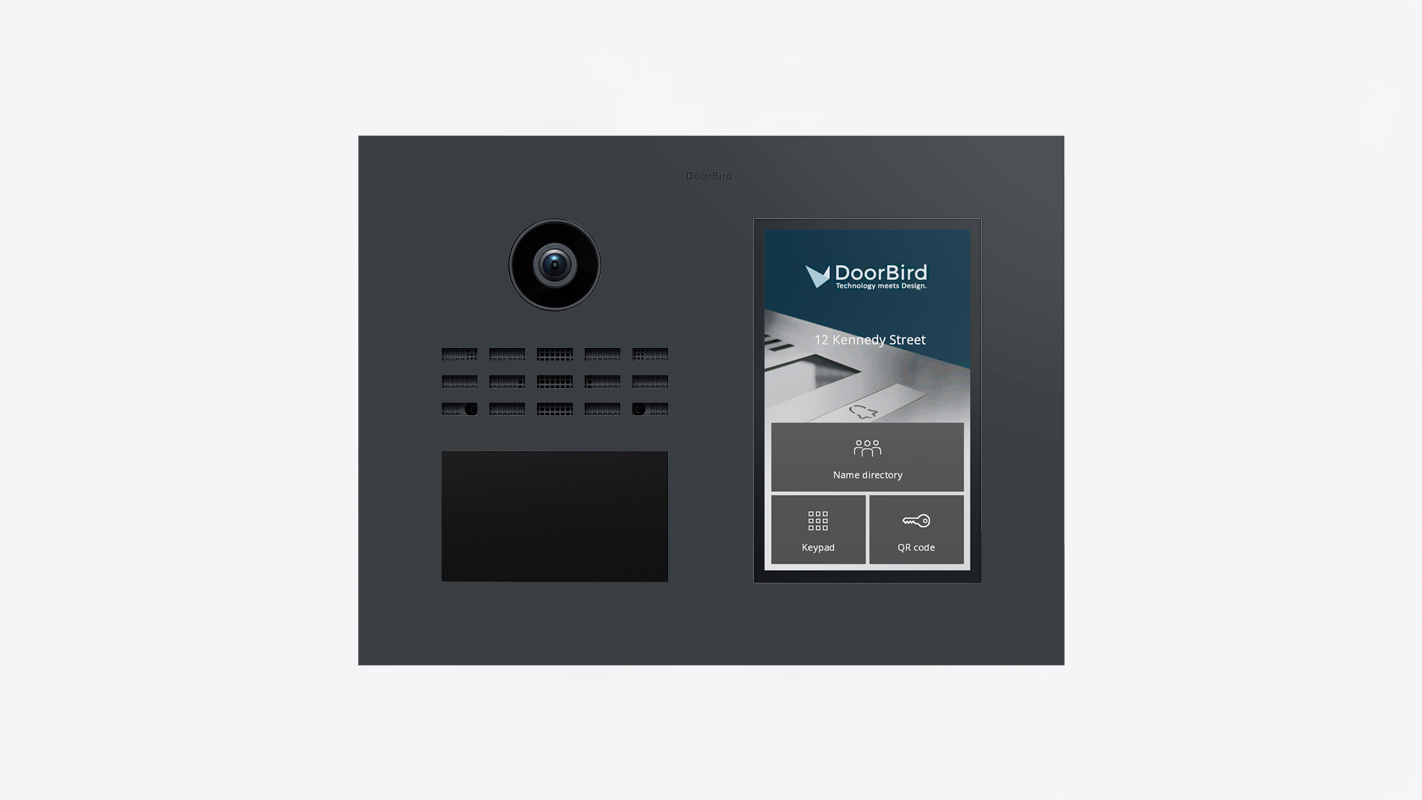 DoorBird D31TDH IP Video Türsprechanlage – RAL 7016