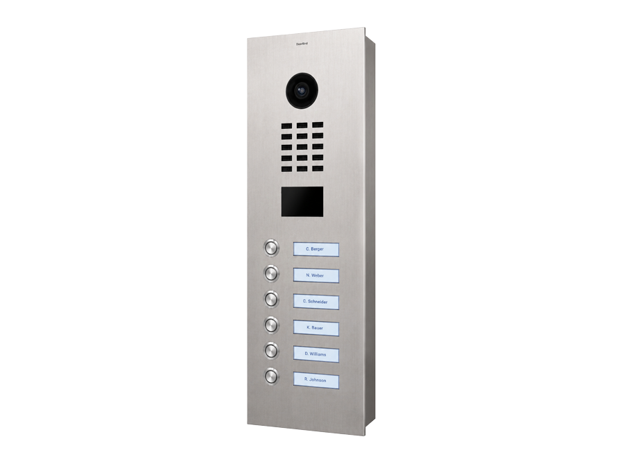 DoorBird D2206V DNP Unterputz IP Video T&uuml;rsprechanlage