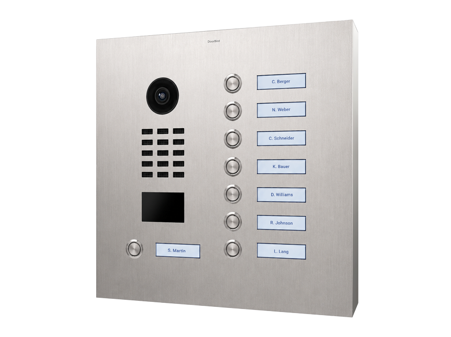 DoorBird D2208V DNP Aufputz IP Video T&uuml;rsprechanlage