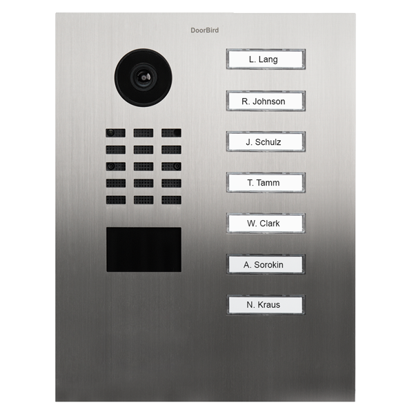 DoorBird D2207V IP Video T&uuml;rsprechanlage &ndash; Edelstahl V2A