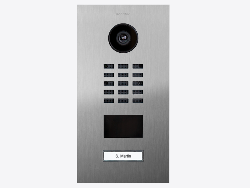 DoorBird D2201V IP Video Türsprechanlage – Edelstahl V2A