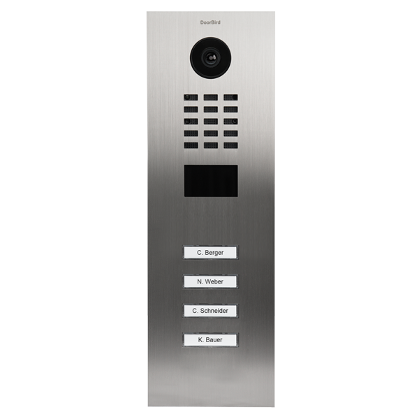 DoorBird D2204V IP Video Türsprechanlage – Edelstahl V2A