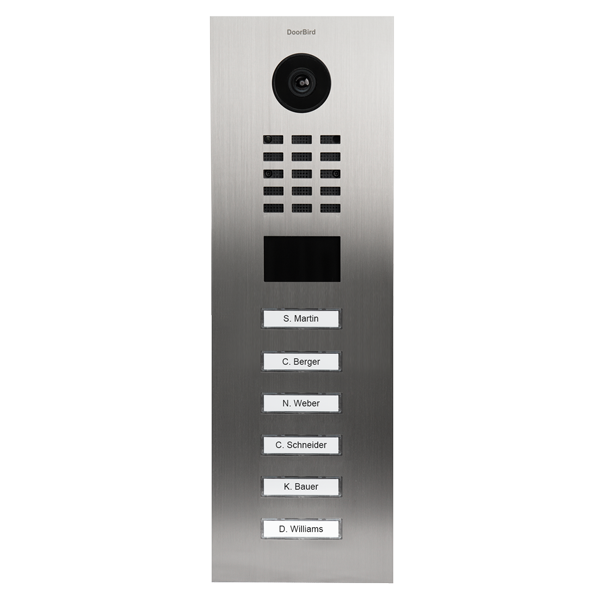 DoorBird D2206V IP Video T&uuml;rsprechanlage &ndash; Edelstahl V2A
