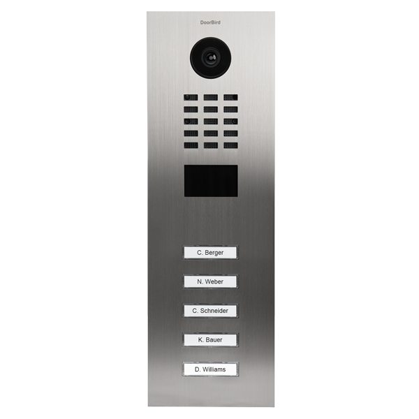 DoorBird D2205V IP Video T&uuml;rsprechanlage &ndash; Edelstahl V2A