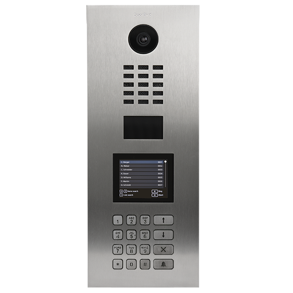 DoorBird D22DKV IP Video Türsprechanlage – Edelstahl V2A