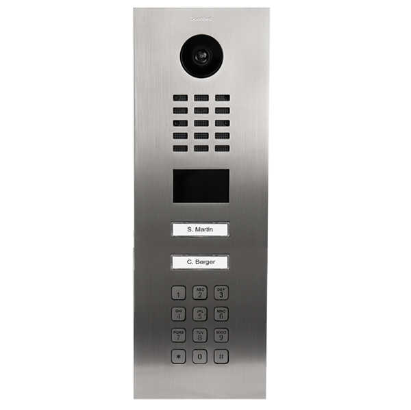 DoorBird D2202KV IP Video Türsprechanlage – Edelstahl V2A