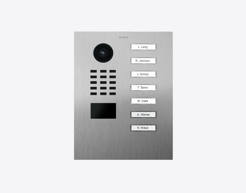 DoorBird D2207V IP Video Türsprechanlage – Edelstahl V4A