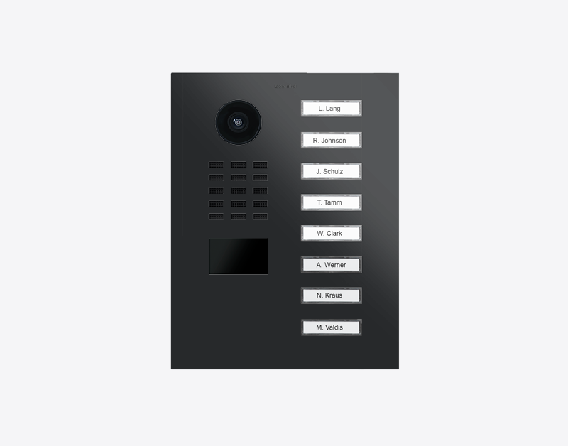DoorBird D2208V IP Video Türsprechanlage – Graphitschwarz