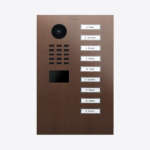 DoorBird D2209V IP Video Türsprechanlage – Echte Baubronze