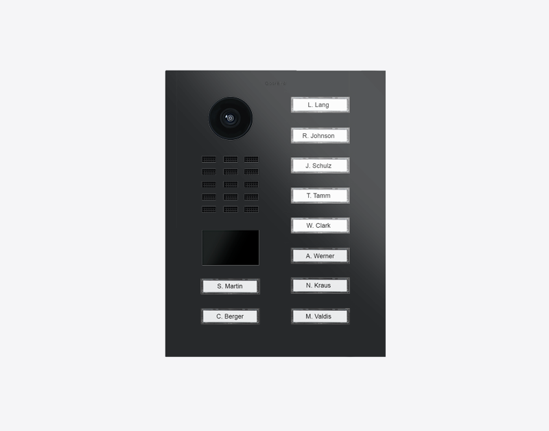 DoorBird D2210V IP Video Türsprechanlage – Graphitschwarz