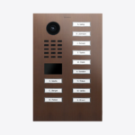 DoorBird D2212V IP Video Türsprechanlage – Echte Baubronze