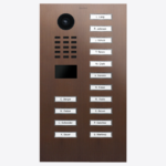 DoorBird D2215V IP Video Türsprechanlage – Echte Baubronze