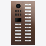 DoorBird D2218V IP Video Türsprechanlage – Echte Baubronze
