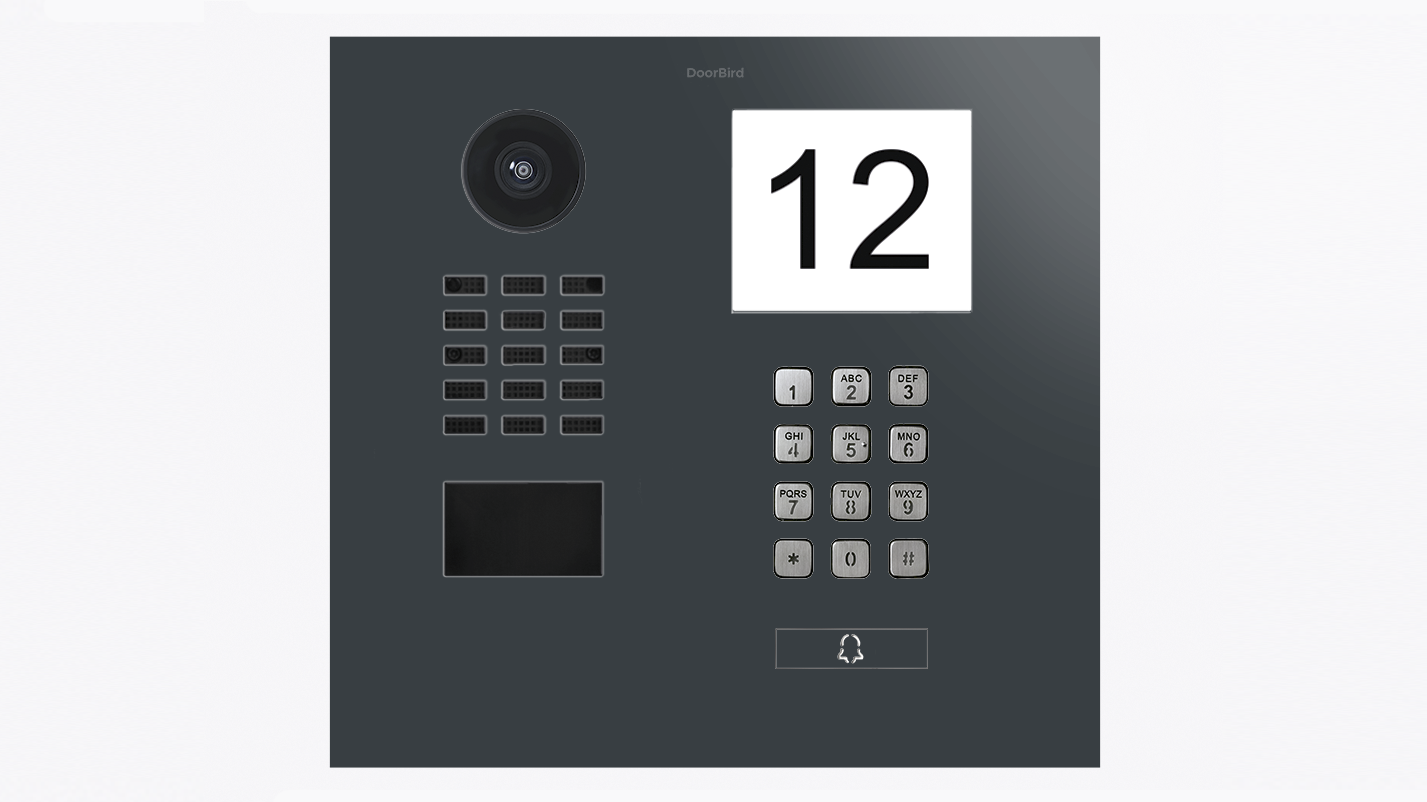 DoorBird D2201IKH IP Video T&uuml;rsprechanlage &ndash; RAL 7016