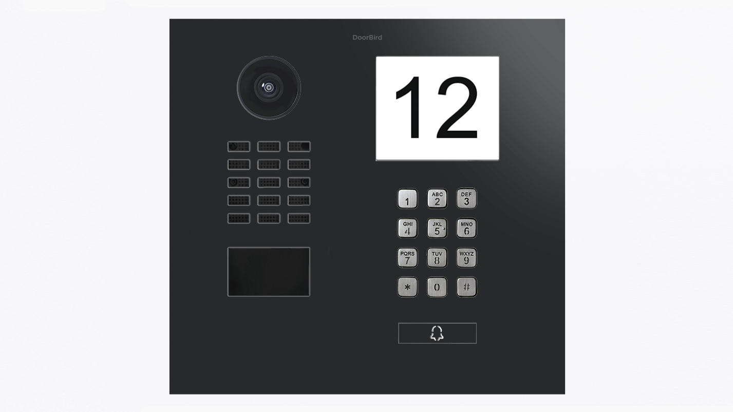 DoorBird D2201IKH IP Video T&uuml;rsprechanlage &ndash; Graphitschwarz
