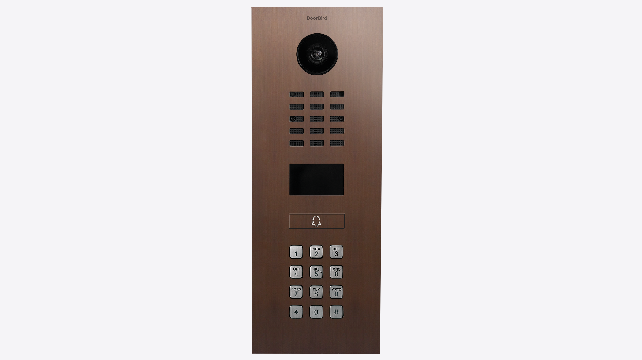 DoorBird D2201KV IP Video T&uuml;rsprechanlage &ndash; Echte Baubronze