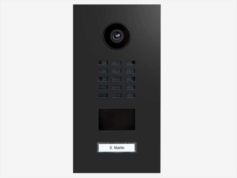 DoorBird D2201V IP Video Türsprechanlage – Graphitschwarz