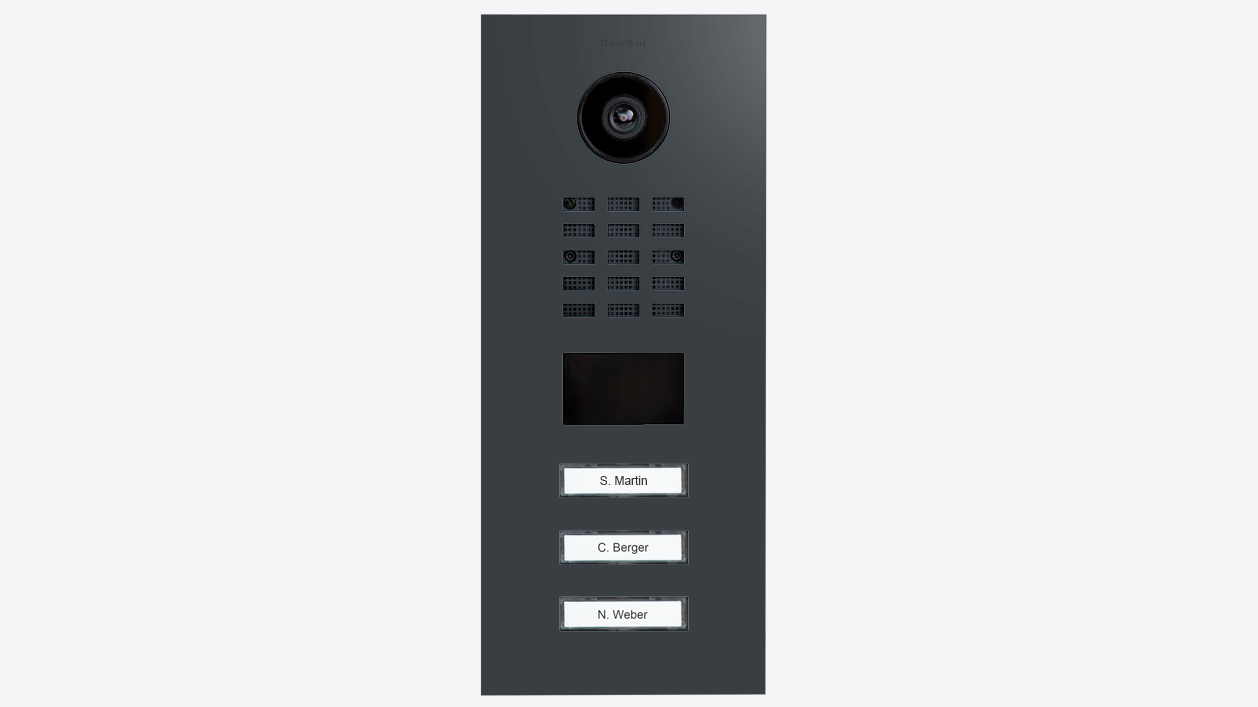 DoorBird D2203V IP Video Türsprechanlage – RAL 7016