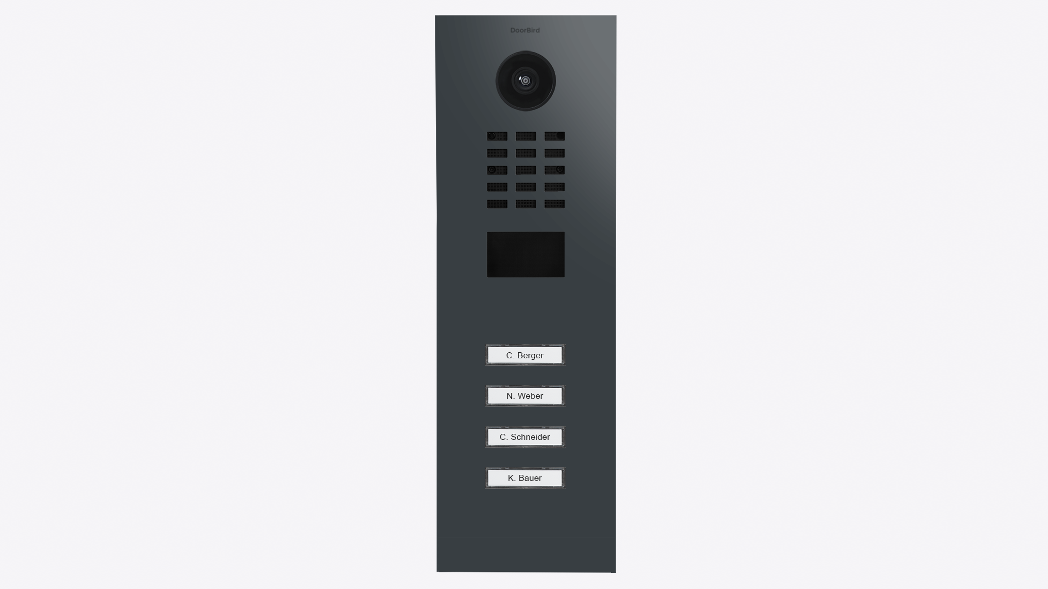 DoorBird D2204V IP Video Türsprechanlage – RAL 7016
