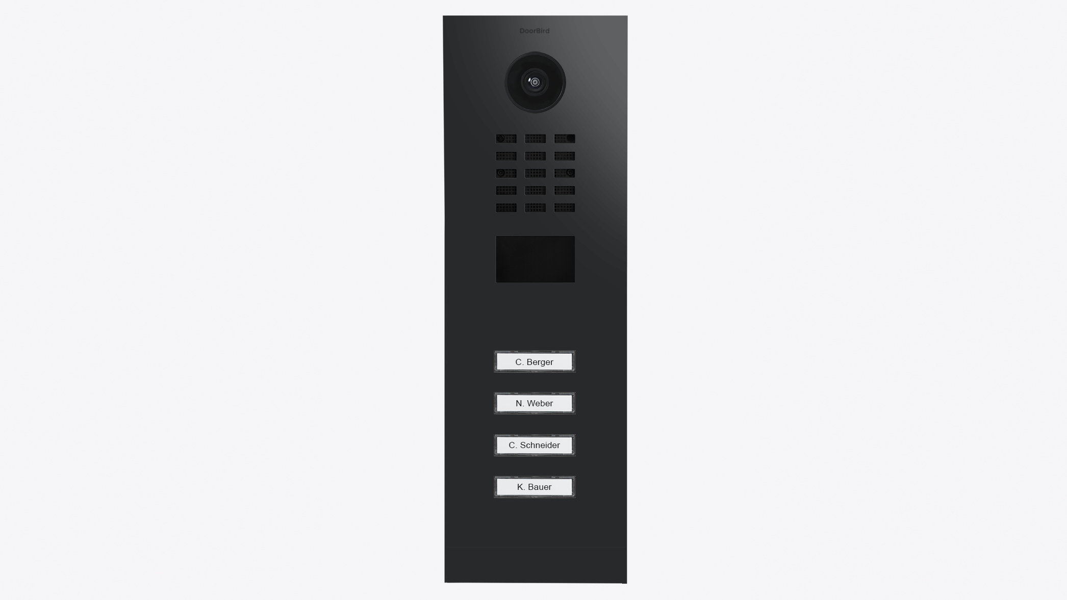 DoorBird D2204V IP Video Türsprechanlage – Graphitschwarz